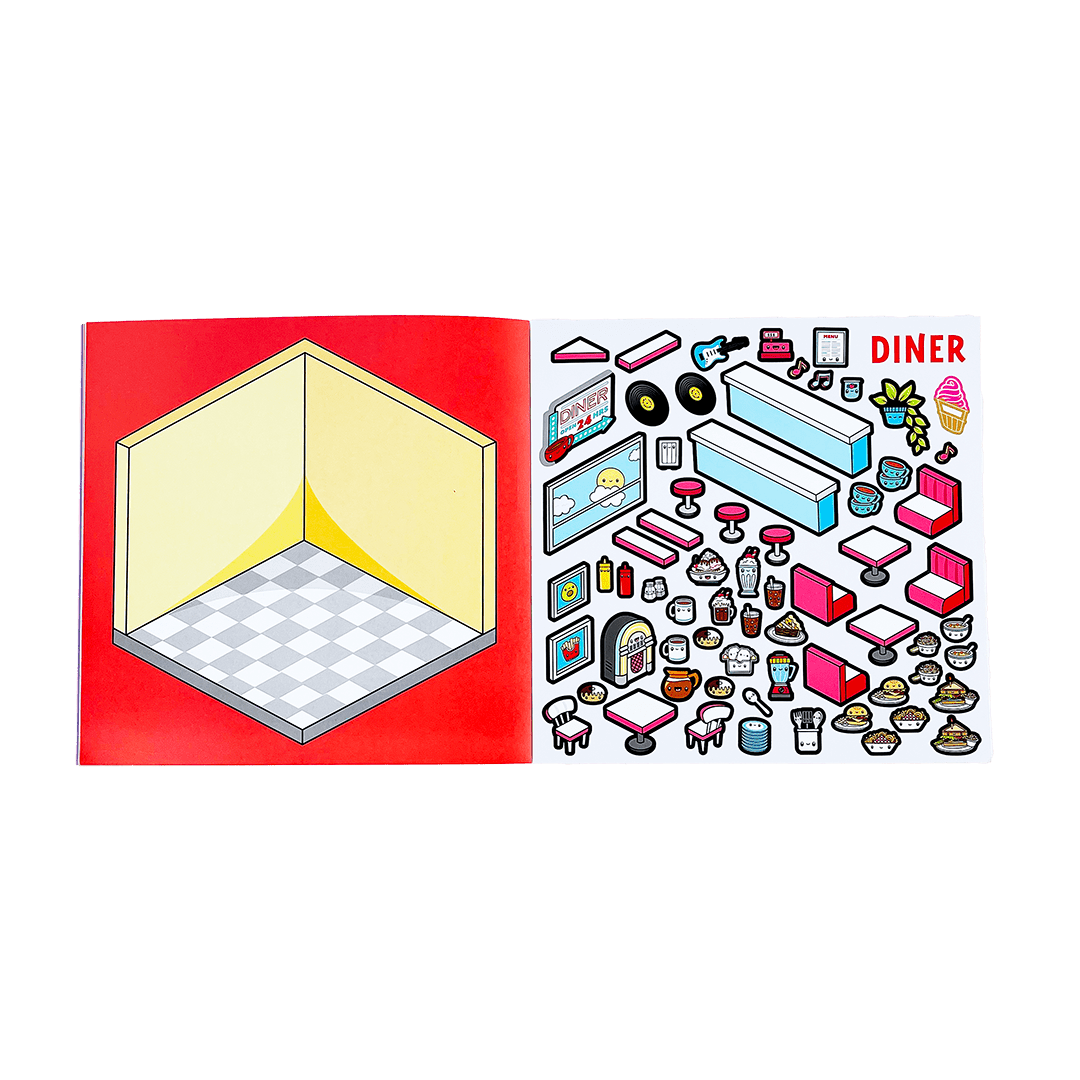 Tinytown Sticker Book