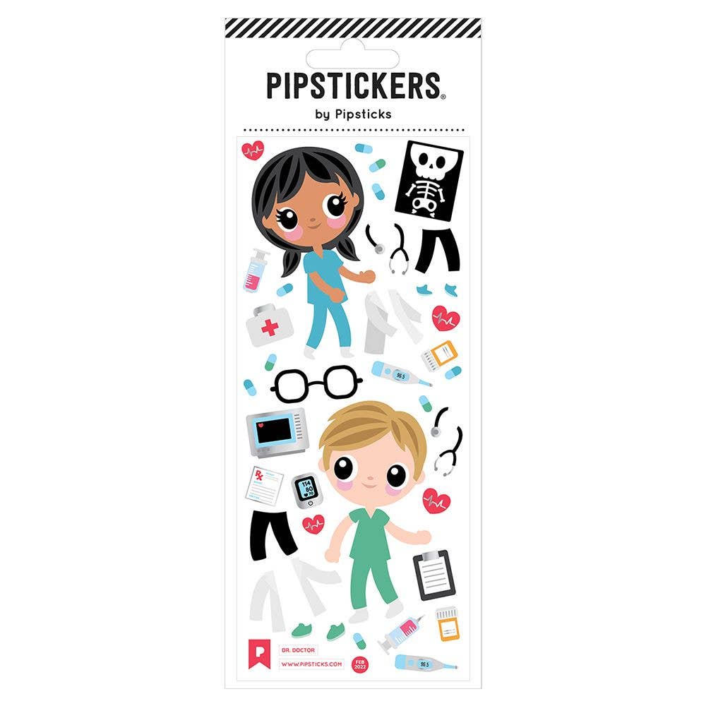 Dr. Doctor sticker sheet