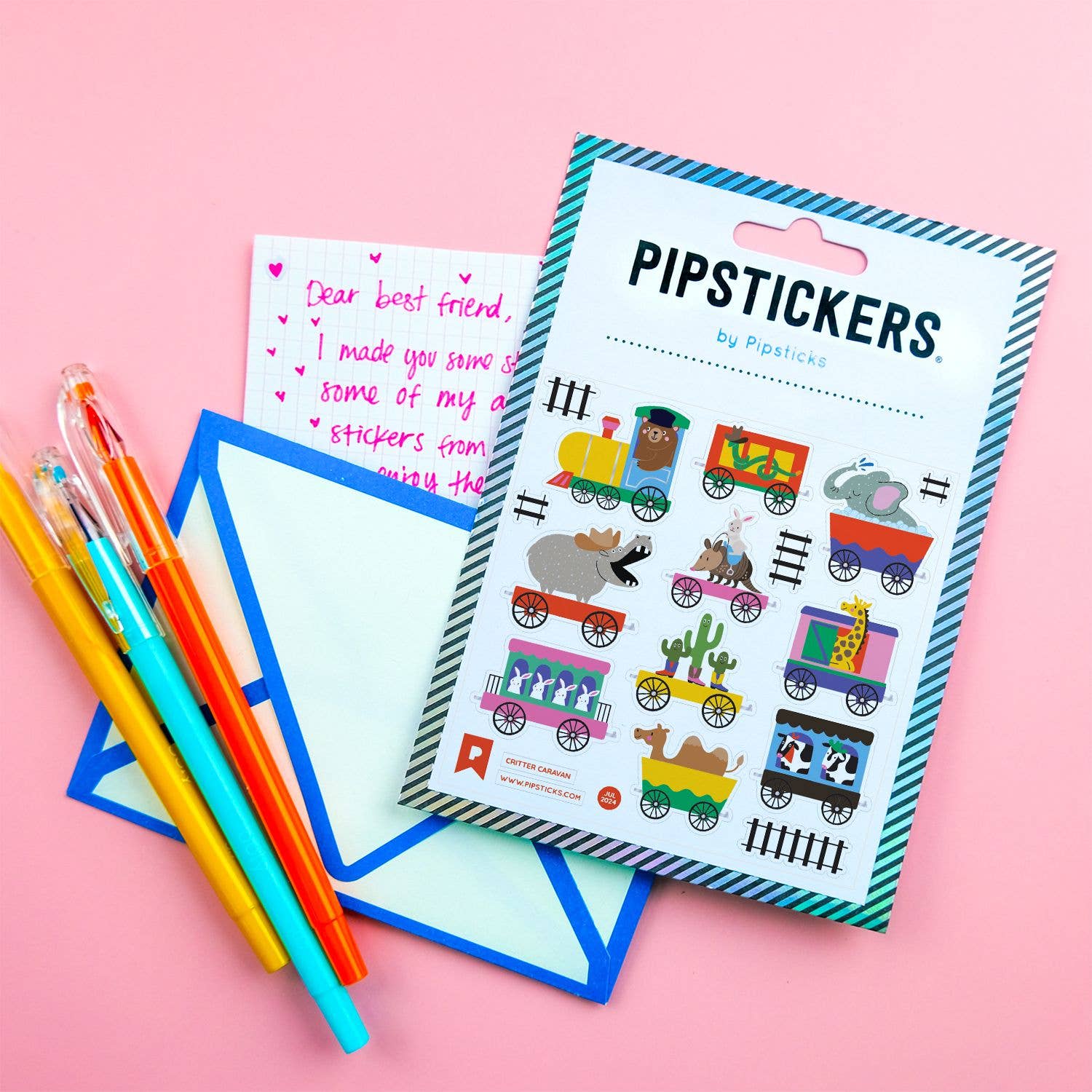 Critter Caravan stickers