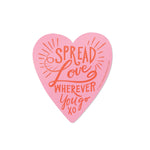 Spread Love Vinyl Sticker