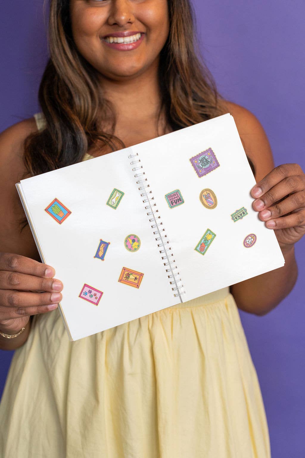 Sticker Limbo Album – Pastel Reusable Sticker Storage