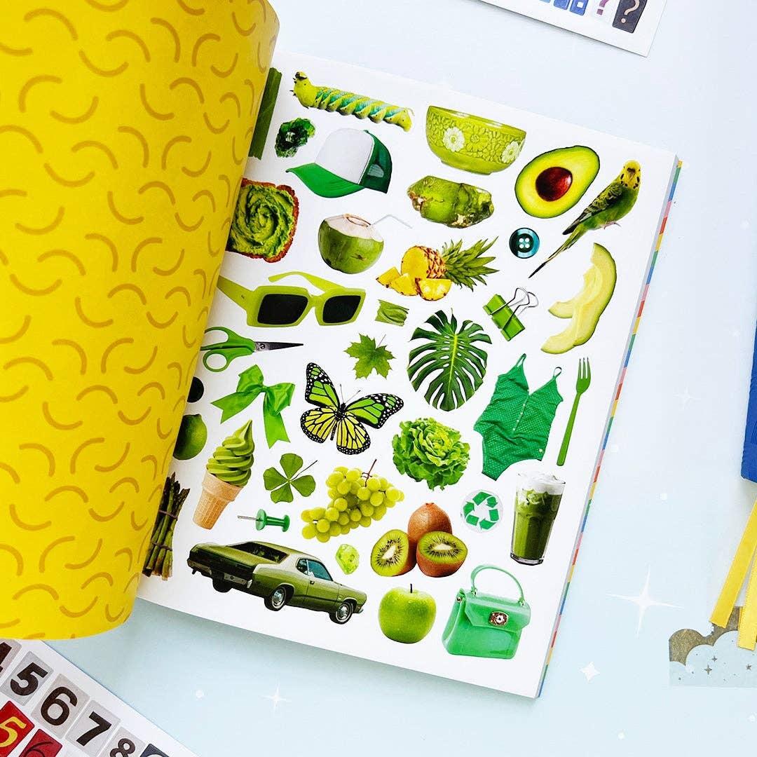 Sticker the Rainbow Book: In Real Life