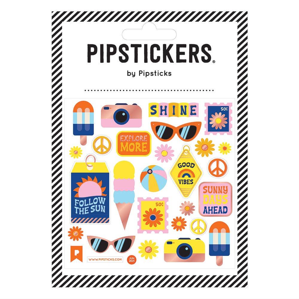 Travel Tokens sticker sheet