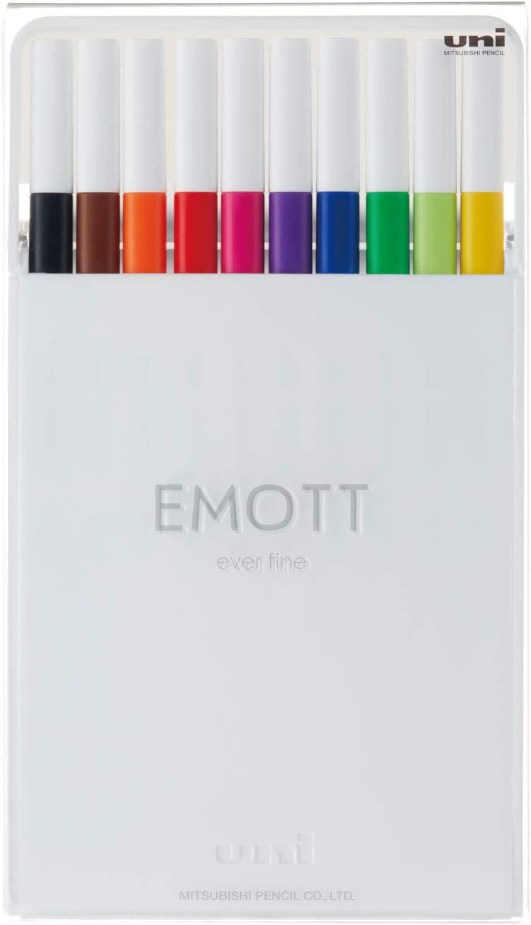 Uniball Emott Set of 10, assorted colors