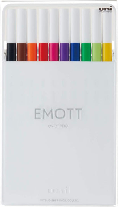 Uniball Emott Set of 10, assorted colors