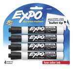 Black EXPO chisel tip or fine tip dry erase marker