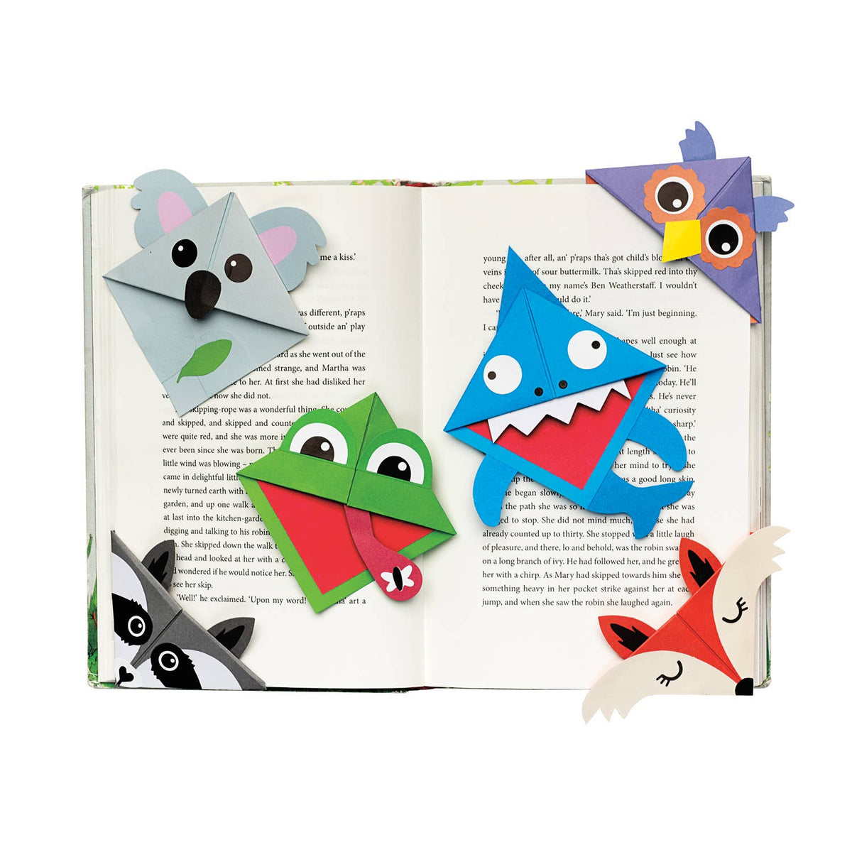 Corner Creature Bookmarks Mini Kit for Kids