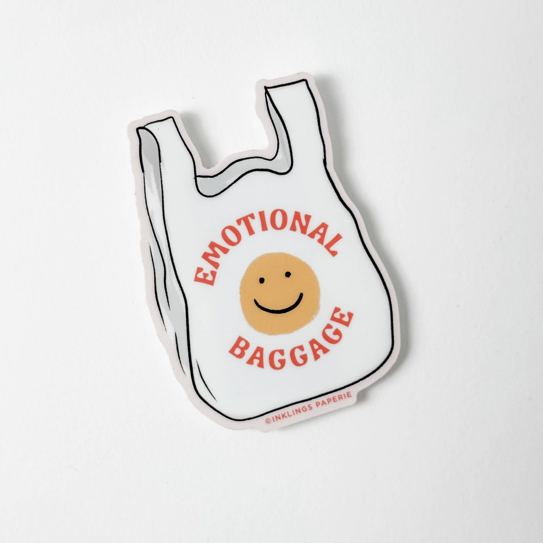 Emotional Baggage Vinyl Sticker