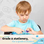 Pencil Sharpener, Dual Blade with Lid: Purple