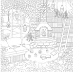 Cozy Bookshops Coloring Book
