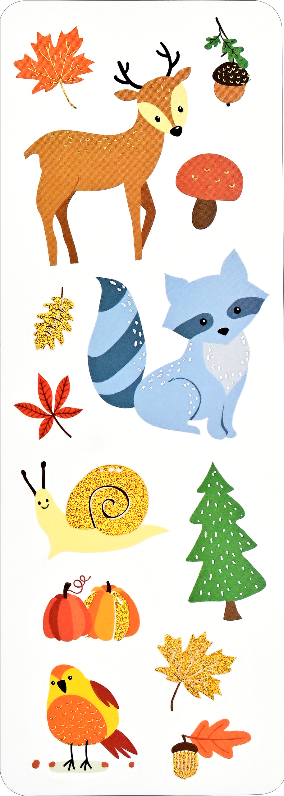 Forest Friends sticker sheet set