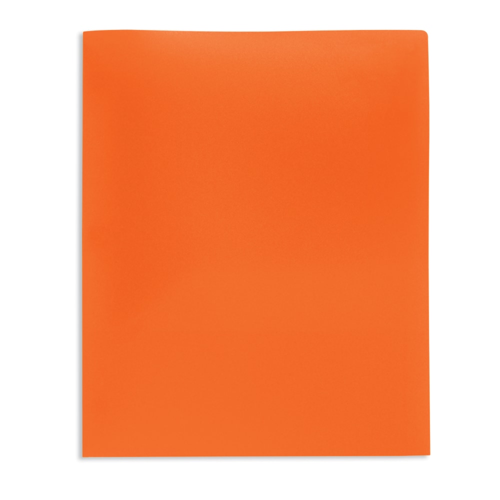 Poly 2-Pocket Folder: Assorted Colors