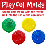 Little Creatives Modeling Dough 4Ct, 2 Varieties