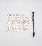 Linear Floral Small Card Pack