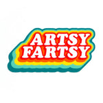 Artsy Fartsy Vinyl Sticker