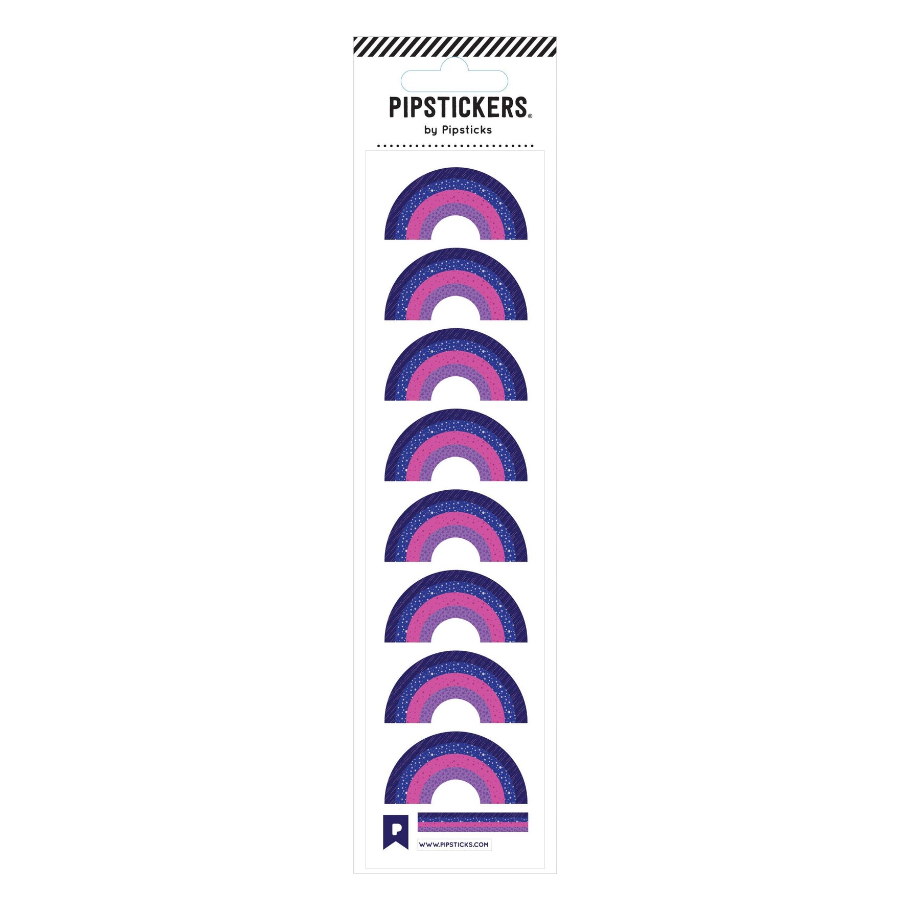 Galaxy Rainbows sticker sheet