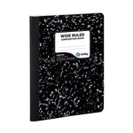 Composition Book, Black Marble WR 100 Ct.