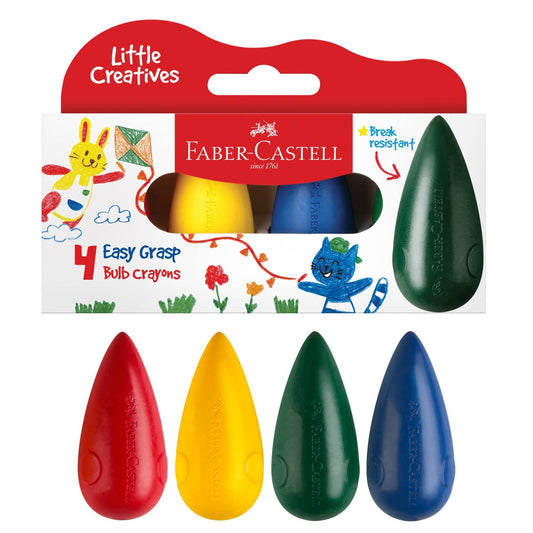Little Creatives Easy-Grasp Bulb Crayons