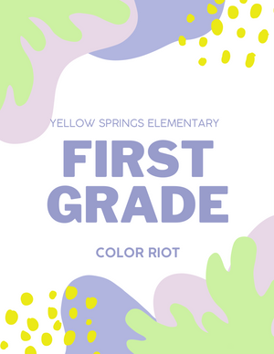 First Grade school supplies- YSES