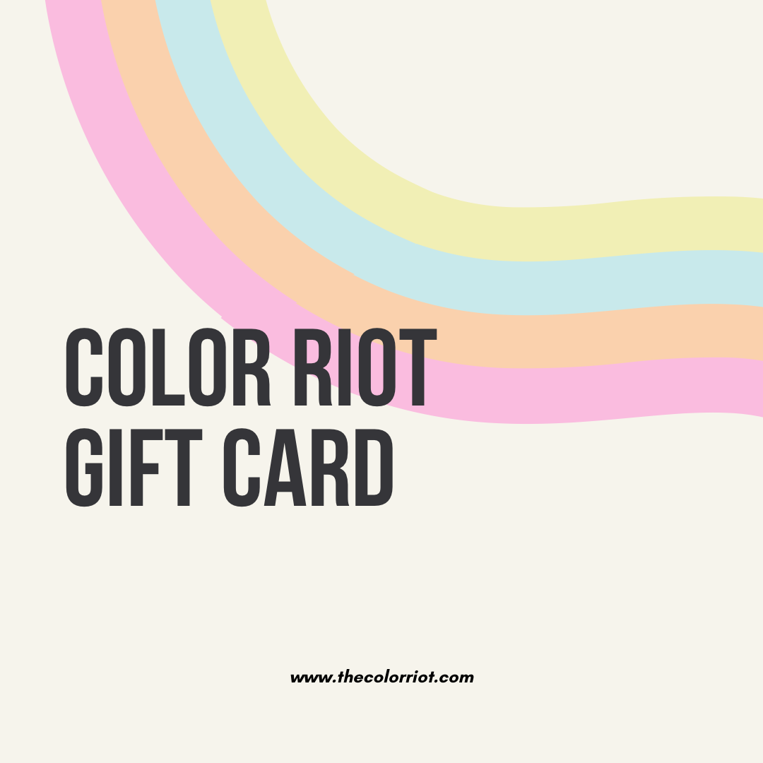 Color Riot gift card