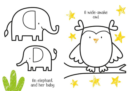 Little Coloring Animals - Usborne