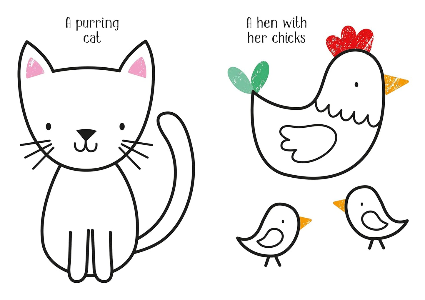 Little Coloring Animals - Usborne