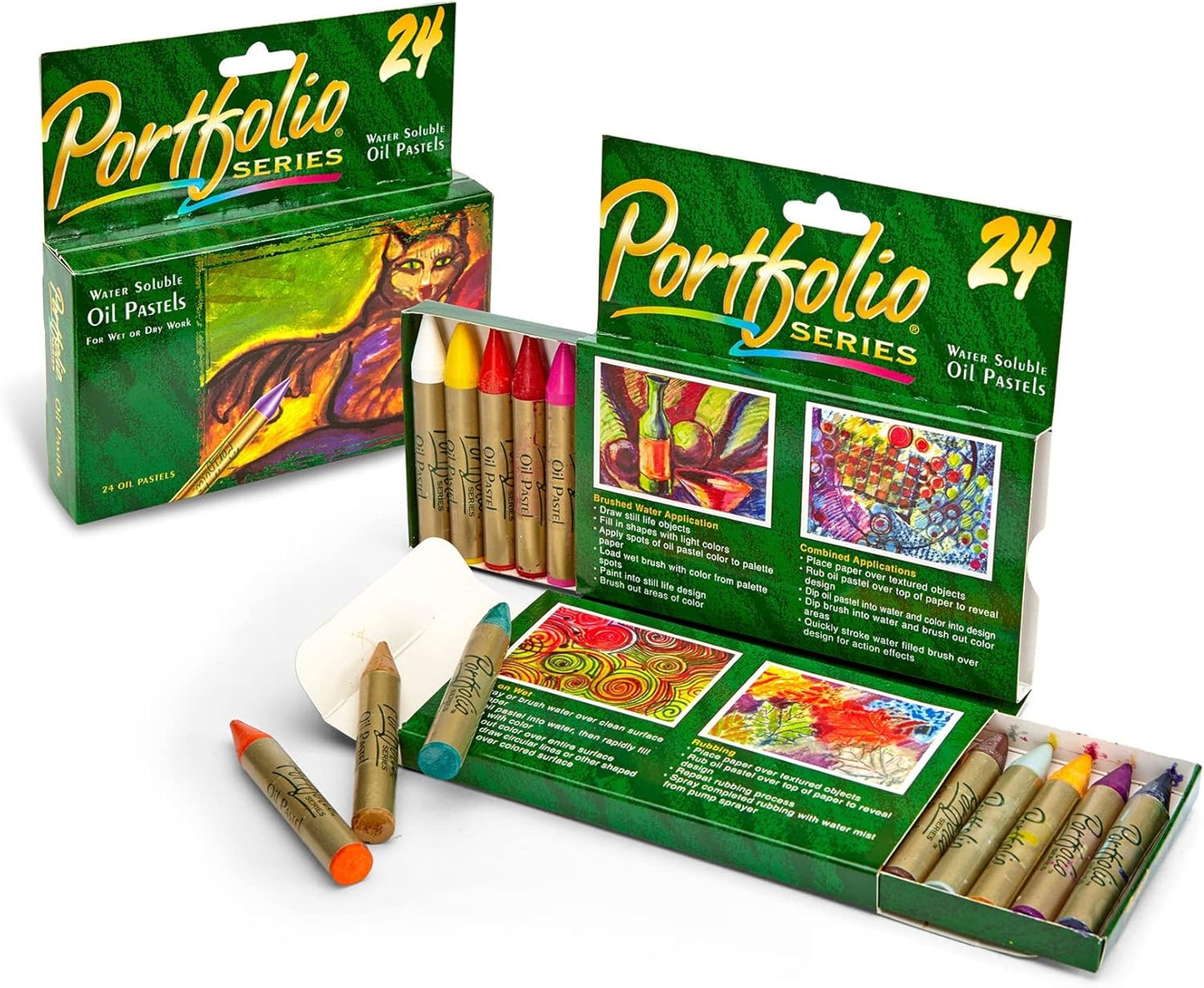 Crayola Portfolio Oil Pastels 24ct