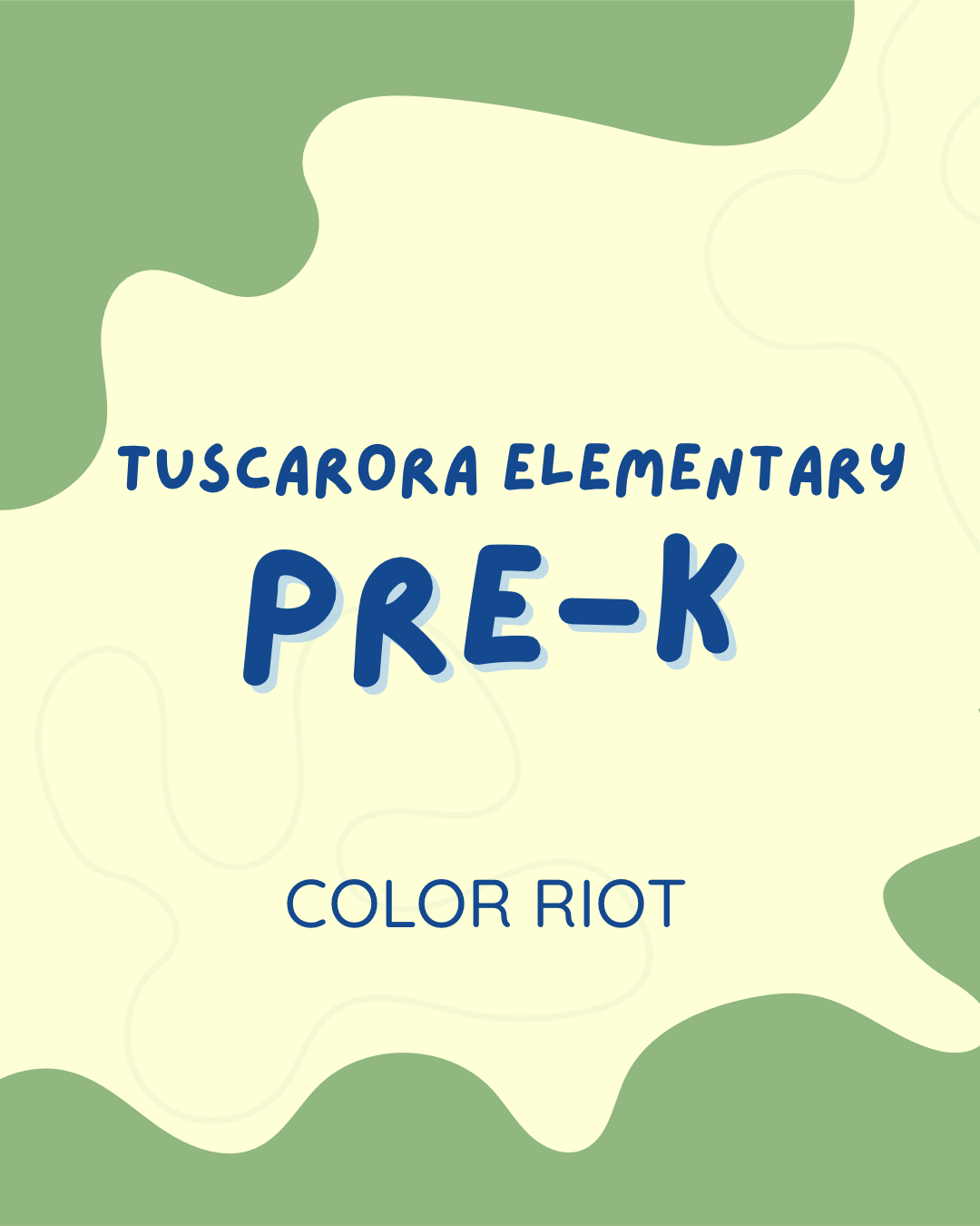 Preorder! Tuscarora Elementary Pre-K School Supplies