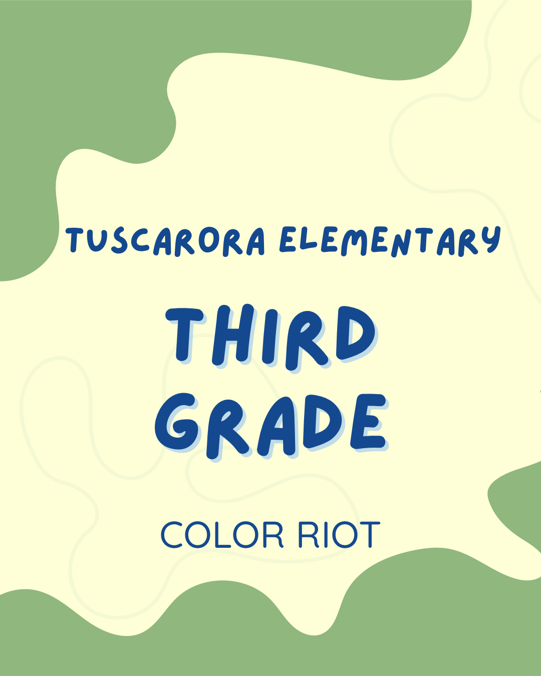 Preorder! Tuscarora Elementary Third Grade School Supplies