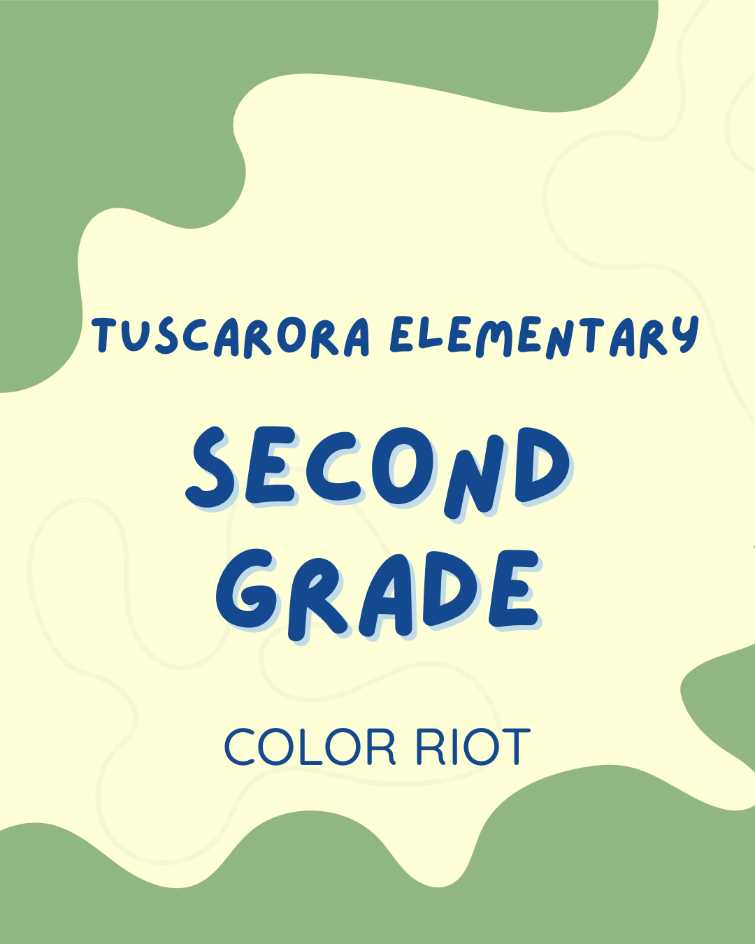 Preorder! Tuscarora Elementary Second Grade School Supplies