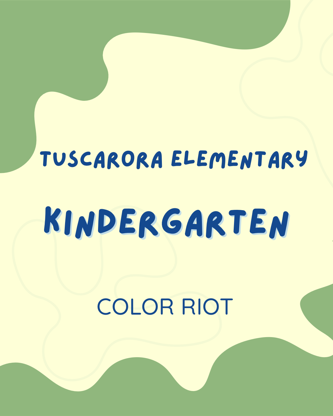 Preorder! Tuscarora Elementary Kindergarten School Supplies
