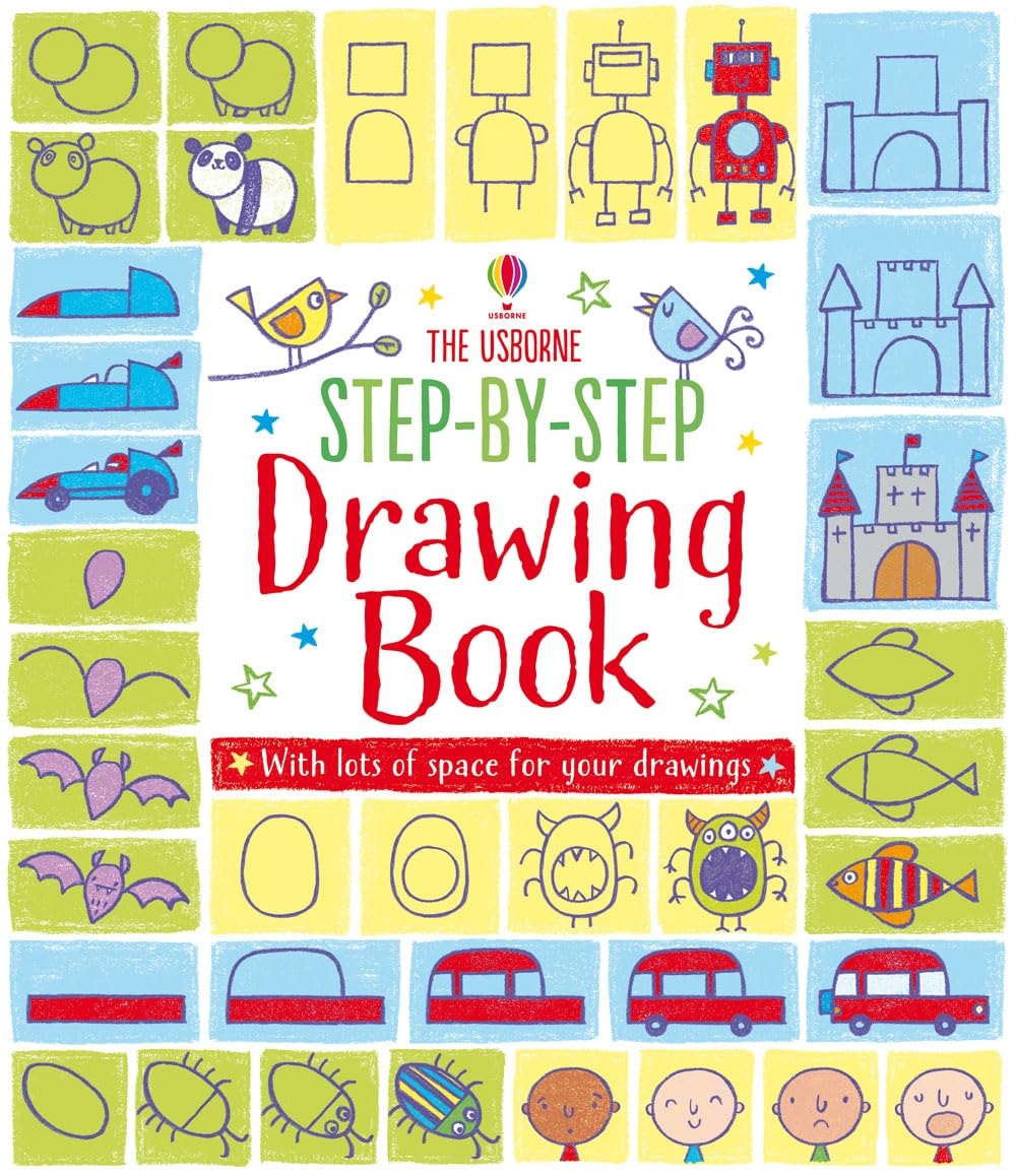 Step-by-step Drawing Book: A Simple and Easy Drawing Activity Book for Kids