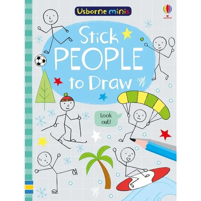 Usborne minis Stick People to Draw