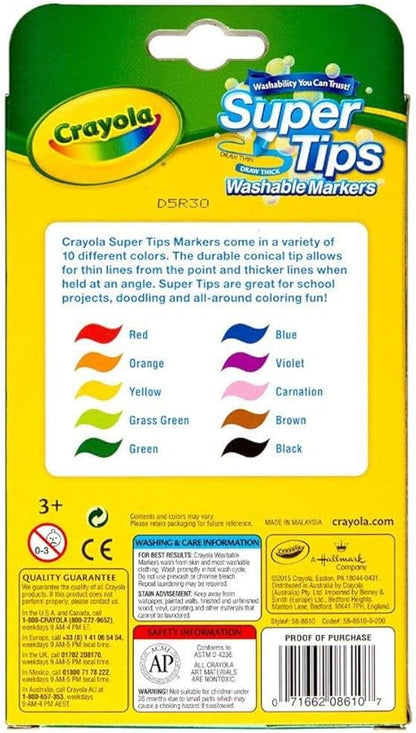 Crayola Super Tips Markers
