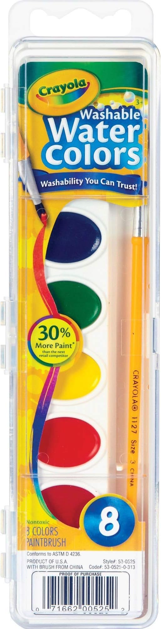 Crayola 8ct Watercolors