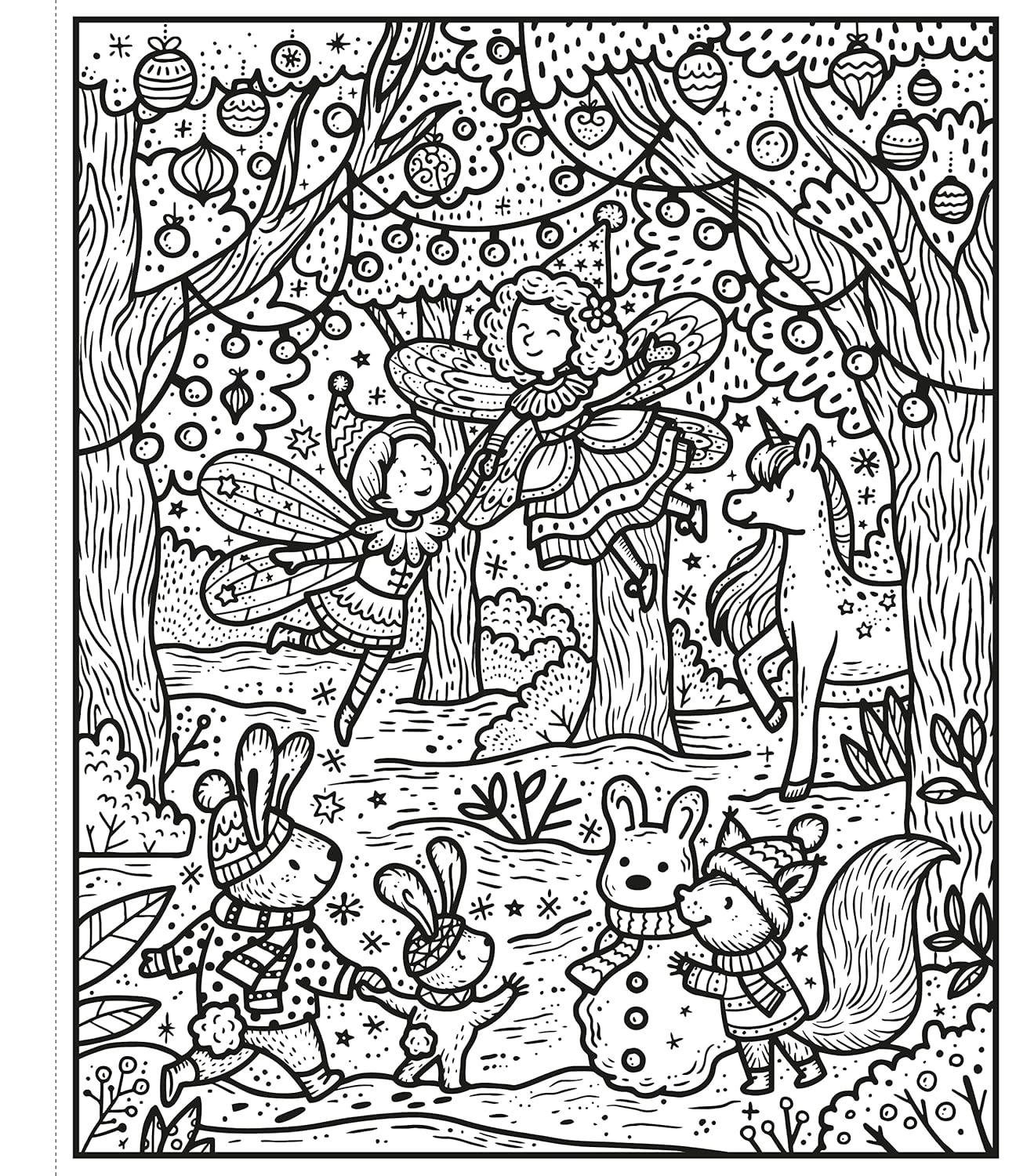 Winter Wonderland Magic Painting Book: No-Mess Activity Book for Kids